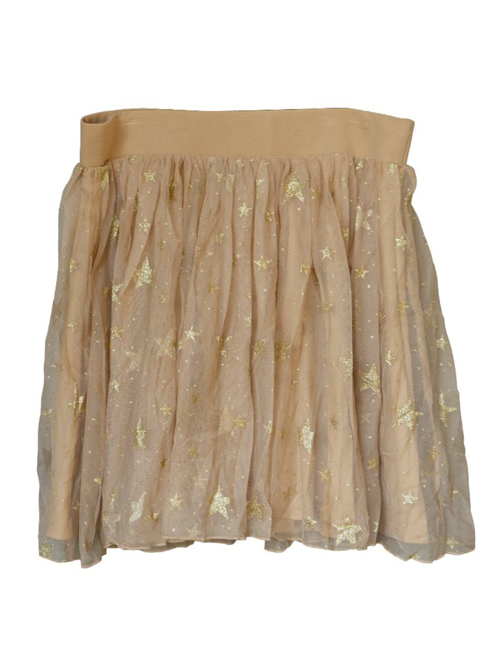 Torrid Celestial Tulle Skater Skirt Sheer Gold Star Glitter Sparkle Pull On - Picture 4 of 14